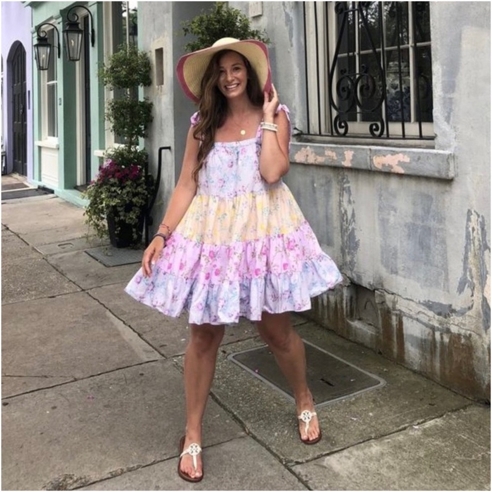 LOVESHACKFANCY x TARGET Jeanne Floral Mini Dress